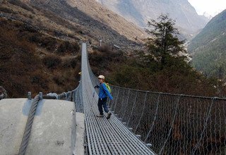 Langtang Classic Family Lodge Trek, 9 Days 29 March to 06 April 2014