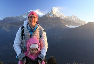    Poon Hill-Ghorepani-Ghandruk Circuit Family Lodge Trek, 9 Days, From 21-December to 29-December -2016