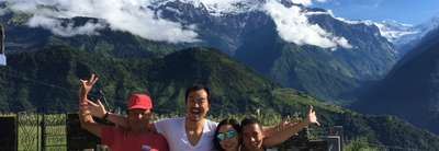 Ghorepani-Ghandruk Circuit (Poon Hill) Family Lodge Trek, 7 Days, From 7 August to 13 August 2016 ,2Pax)