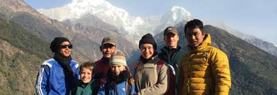 Long Version of Ghorepani-Ghandruk Circuit (Poon Hill) Family Lodge Trek, 14 Days 18 Dec to 31 Dec 2015