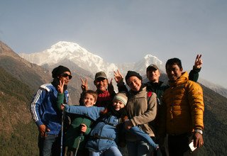 Long Version of Ghorepani-Ghandruk Circuit (Poon Hill) Family Lodge Trek, 14 Days 18 Dec to 31 Dec 2015