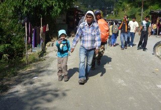 Poon Hill Family Lodge Trek October 2012