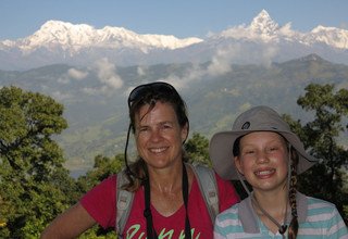 ABC Challenging Family Lodge Trek and Chitwan Tour 25 Days, 21 Sep to 15 Oct 2012