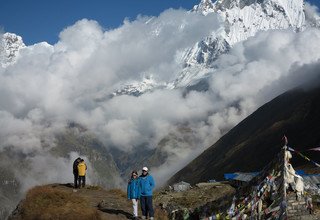 ABC Challenging Family Lodge Trek and Chitwan Tour 25 Days, 21 Sep to 15 Oct 2012