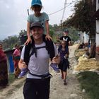 Trek Family Day Hiking Trip around Pokhara Valley from Himalayan Deurali Resort (Nagdanda) with Chitwan Tour and Half Day River Rafting , 9 Days