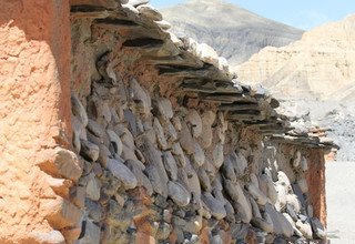 The Forbidden Kingdom Upper Mustang, Lodge Trek 8 Days flight back by Heli 25 Aug to 31 Aug 2013