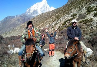 Randonnée à cheval au camp de base Everest, 15 Jours