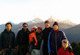 Annapurna Panorama Trek for families combined White Water Rafting and Chitwan Tour, 14 Days