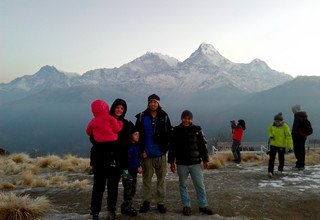 Annapurna Panorama Trek for families combined White Water Rafting and Chitwan Tour, 14 Days