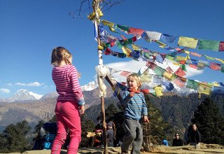 Annapurna Paronama Trek pour Familles avec Rafting et parc Chitwan, 14 Jours