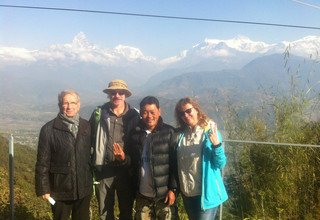 Trek du lodge de luxe dans l'Annapurna, 10 Jours