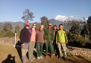 Trek du lodge de luxe dans l'Annapurna, 10 Jours