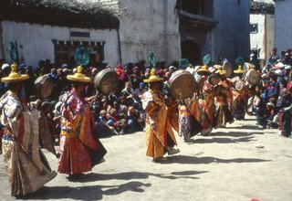 Tiji Festival in Upper Mustang Lodge Trek 12 Tage, 2024 (Kürzestmögliche Tour)