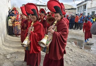 Tiji Festival in Upper Mustang Lodge Trek 12 Tage, 2022/2023 (Kürzestmögliche Tour)
