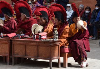 Tiji Festival in Upper Mustang Lodge Trek 12 Jours, 2024 (Tour le plus court possible)