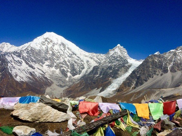 Langtang Lirung seen from Tsergo Ri 4950m