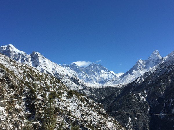 Everest Range seen from Everest View Hotel