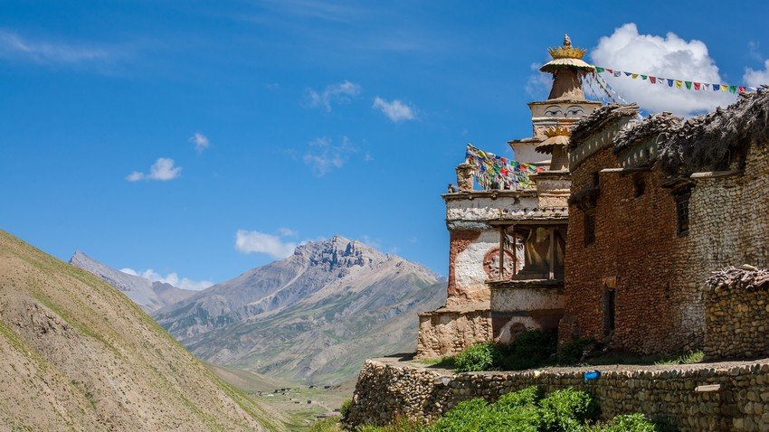 Stupa in Lower Dolpo Region