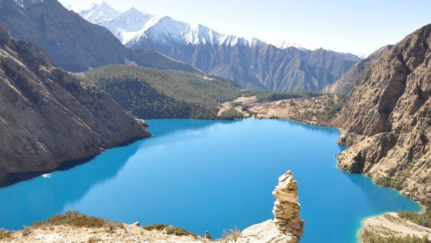 Shey Phoksundo Lake in Dolpo