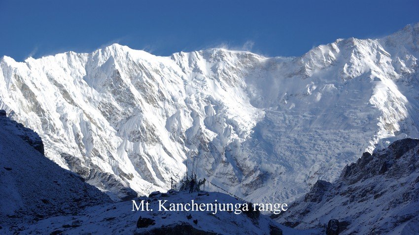 Mount Kanchenjunga range