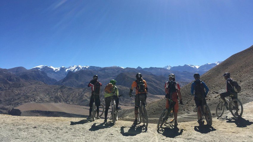 Mountain Biking in Upper Mustang