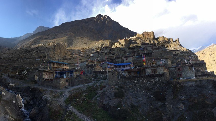 Phu Village in Manang