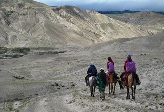 Reittour nach Upper Mustang, 15 Tage