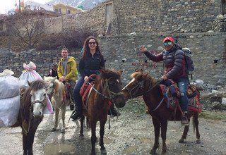 Randonnée à cheval vers l'Upper Mustang, 15 Jours