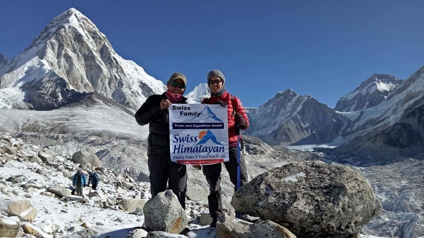 On the way to Everest Base Camp