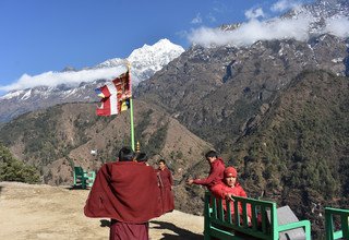 Trek de méditation sur le sentier des sites sacrés bouddhistes de la région de Khumbu, 16 Jours