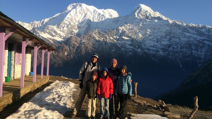 Mardi Himal Trek for families with children