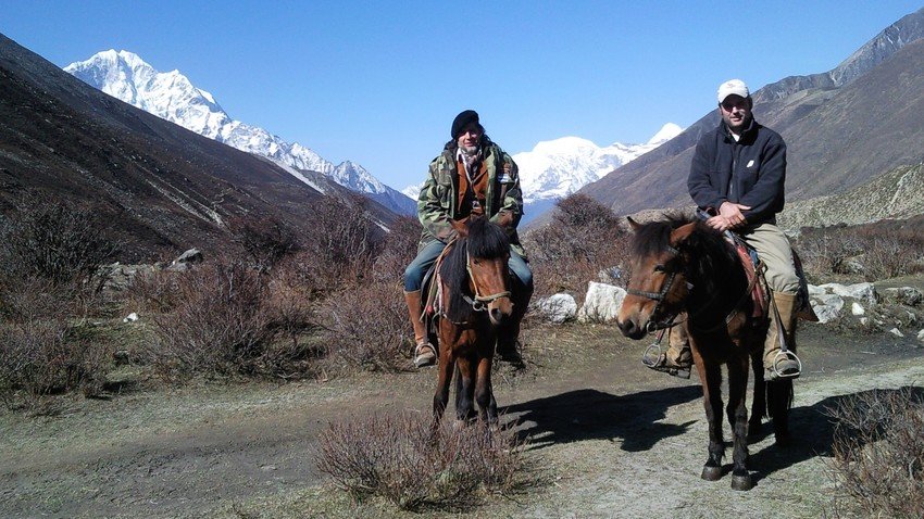 Tibetan Horse Riding in Everest Region
