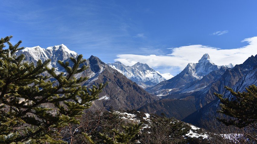 View from Everest View Hotel