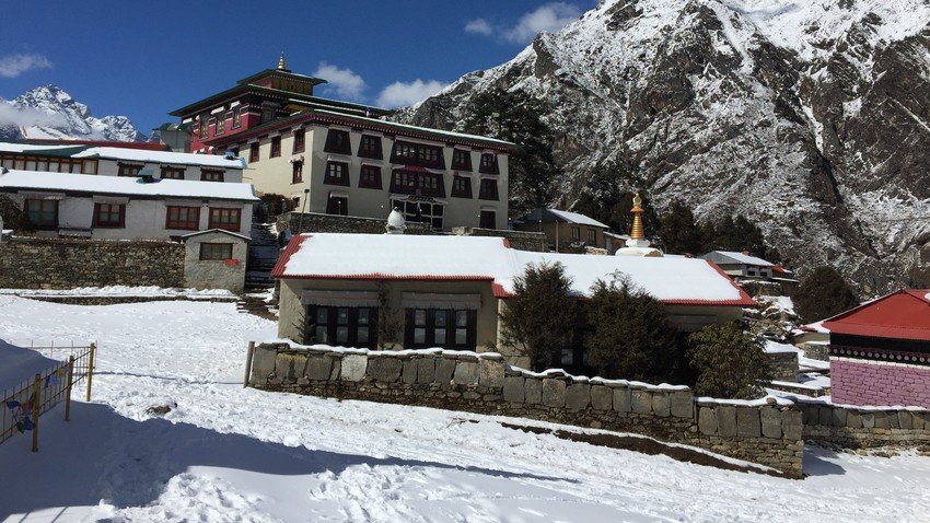 Buddhist Monastery at Tengboche