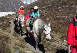 Randonnée à cheval dans la vallée du Langtang (avec ou sans enfants), 11 Jours