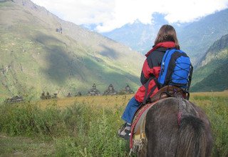 Randonnée à cheval dans la vallée du Langtang (avec ou sans enfants), 11 Jours