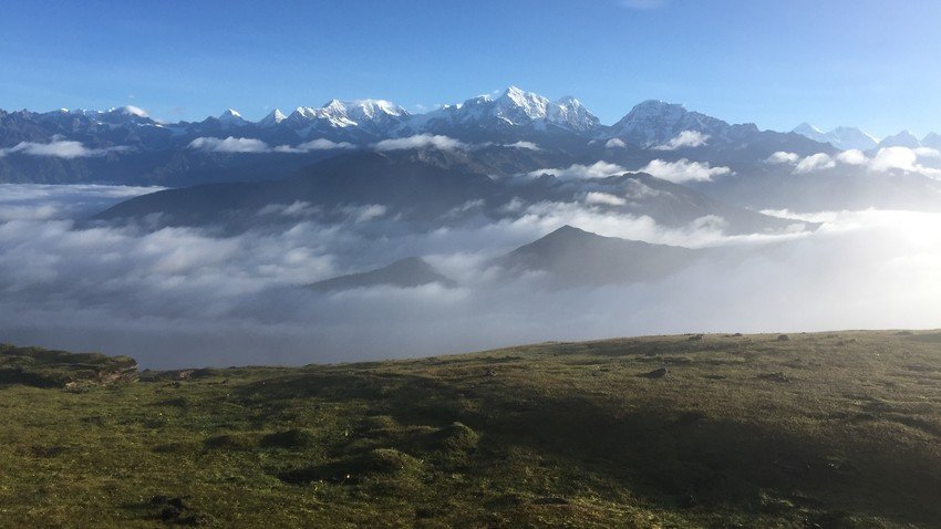 Mount Numbur Peak seen from Pikey Peak