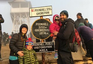 Ghorepani Poon Hill Trek für Familien, 10 Tage