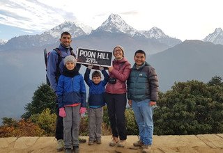 Ghorepani Poon Hill Trek pour les familles, 10 Jours