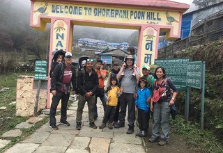 Ghorepani Poon Hill Trek pour les familles, 10 Jours