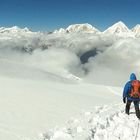 Le sentier du Himalaya, route alpine, route de trekking