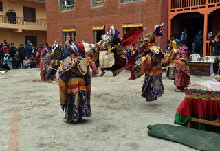Festival de Tiji, Upper Mustang, 17 Jours 27-29 mai 2022