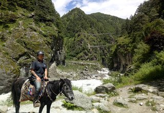 Randonnée à cheval au camp de base Everest, 15 Jours