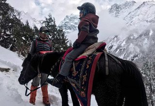 Randonnée à cheval au panorama de l'Everest (avec ou sans enfants), 10 Jours