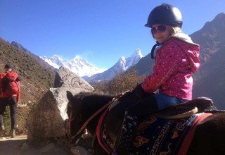 Randonnée à cheval au panorama de l'Everest (avec ou sans enfants), 10 Jours