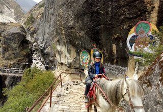 Randonnée à cheval au panorama de l'Everest (avec ou sans enfants), 10 Jours