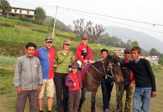 Randonnée à cheval au panorama de l'Annapurna (avec ou sans enfants), 10 Jours