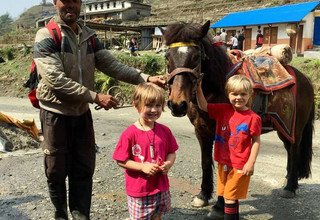 Randonnée à cheval au panorama de l'Annapurna (avec ou sans enfants), 10 Jours