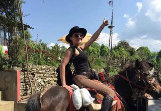 Randonnée à cheval au panorama de l'Annapurna (avec ou sans enfants), 10 Jours