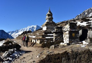 Meditative Wanderung zu Buddhistischen heiligen Stätten in der Region Khumbu, 16 Tage